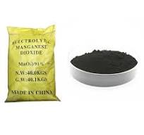 91.0% Min. Powder Electrolytic Manganese Dioxide Emd Raw ...