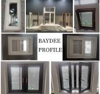 OEM Extrusion Color PVC Hard Material Angle Corner Plastic Profile UPVC  Window and Door Profiles T U Laminated Plastic Profile
