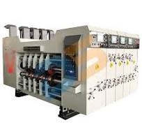 High Speed 4 Color Printing Die Cutting Slotting Machine