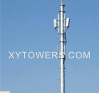 China Communication single Tube Steel Monopole Wifi Antenna ...