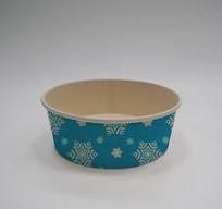 1300ml Water-Base Disposable Custom Logo Printing Food Packing Container  Salad Paper Bowls Kraft Paper Bowl with Lid