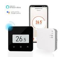 Touch Smart E-ink Thermostat WIFI Digital APP Control