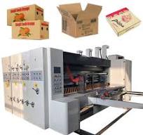 4 Color High Speed Flexo Printing Slotting Die Cutting ...