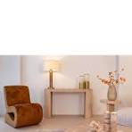 Beige Travertine Console Table | Richmond Interiors Biltmore