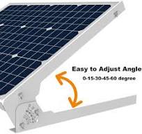 Adjustable Flat Mount Brackets for 50W-100W Solar Panel