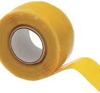 Xtreme Ultra Bond Self-Fusing Silicone Rubber Insulating & Repair Tape - 1  Inch Width x 10 Feet Length - 3 Rolls - Color: Yellow