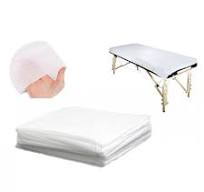 White 10Pc Disposable Non-woven Antibacterial Waterproof Bedsheet For  Tattoo SPA