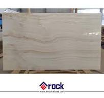 a Class Polished Straight Veins Ivory Onyx Marble Slabs for Countertops