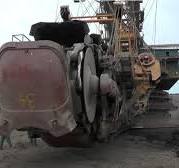 The world's second weirdest excavator, a 5000 ton chain ...