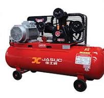 3HP Belt-Driven Piston Compressor AC Powered Portable Industrial Air Pump  220V 100L Tank Air-Cooled