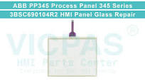 PP345 3BSC690104R2 ABB Process Panel 345 Touch Screen Monitor HMI  Replacement Repair