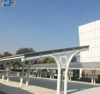 Solar Metal Cantilever Carport Racks Aluminum Carport ...