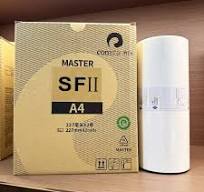 FULUXIANG Compatible CR A4 Master Roll 100m 227mm ISO Certified Riso CR1610  CR1630 TR151 Digital Duplicator Printer S-2485