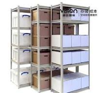 Z Beam Adjustable Steel Boltless Rivet Rack Shelves Galvanised Metal Steel  Boltless Modular Shelving