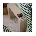Modern Design Honed Antique Beige Travertine Console Table Home Decor