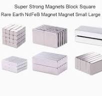 Super Strong Magnets Block Square Rare Earth NdFeB Magnet Magnet Small  Large N35