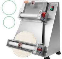 VEVOR Pizza Dough Roller Sheeter, 3-15 Inch Automatic Commercial Pizza  Press, 390W Electric 260 Per Hour Dough Roller, Stainless Steel Adjustable  ...