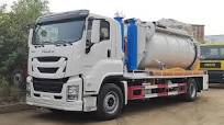 Custom made Isuzu GIGA heavy duty vacuum sewage suction truck