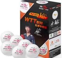 DOUBLE FISH Ping Pong Balls - White 3 Star WTT Smash Offical ...