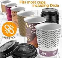 Amazon.com: (500-Pack) Coffee Cup Lids - Disposable Coffee ...