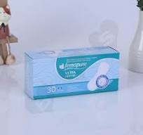 Cardboard Packing Box For 30 piece / 48 piece Sanitary Napkins