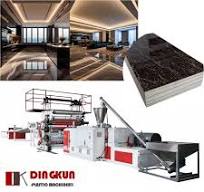 PVC Artificial Marble Sheet Wall Panel Extrusion Making Machine