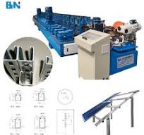 Solar Mounting System Production Line Photovoltaic Panel Bracket Making  Machine Unistrut Roll Forming Machine