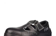 MKsafety® - MK0135 - Black wear-resistant leather steel toe ...