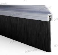 Strip brush with F-profile: AF8 60 mm nylon