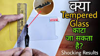 Can we Cut Mobile's Tempered Glass || How To Cut Tempered Glass || How to  Cut Glass At Home