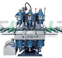 Horizontal Glass Drilling Machine Double Size Industrial Glass Processing  Driling Machine
