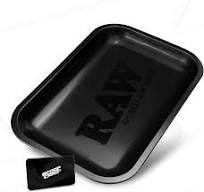 Amazon.com: RAW Matte Black Murder'd Cigarette Rolling Tray ...
