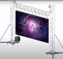 Global Box Truss System for LED Screen Wall ground support ...