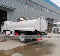 ISUZU 8000 liter Stainless Steel Potable Drinking Water Tanker Bowser Truck