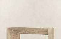 Natural Beige Travertine Simaple Console Table