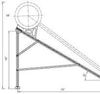 Flat Roof or Ground Mount Bracket for SB-40G