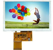 5"TFT LCD Display Module WVGA 800x480 High Resolution for MP4,GPS