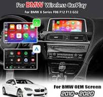 Wireless Apple Carplay & Android Auto for BMW 6Series F06 F12 F13 G32 - CIC