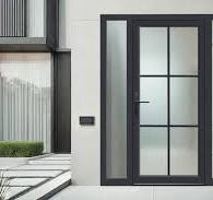 Aluminum Exterior Patio Door, Front Door Swing Modern ...