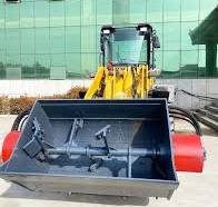 0.7CBM 1CBM 1.5CBM Loader Concrete Mixer Bucket Pto Cement Mixer Front  Loader Concrete Blender Self Loading