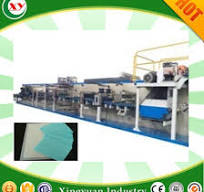Disposable absorbent underpad making machine,hospital bed ...