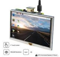 Elecrow 5inch 800x480 TFT Raspberry Pi Touch Display with ...