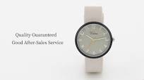 ⏱️ Clean lines, calm vibes, This Virtue minimalist watch is the ultimate  “less is more” essential:, Soft sage dial + matte black case = instant  quiet luxury, Light beige silicone strap that’s comfy ...