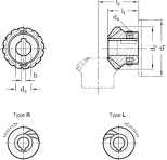 GN 297 Bevel-Gear Wheels Steel, for Driving Linear Actuators / Transfer  Units