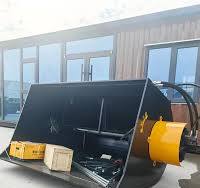 1cbm 1.5cbm Concrete Mixing Bucket High Efficiency High Quality Mixer  Feeder Loader 1 Year