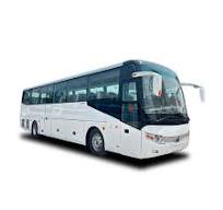 60 seater commercial bus with front engine automatic door