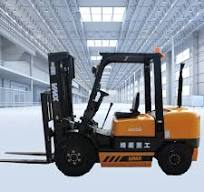 3 Ton Diesel Forklift White Color, 0912