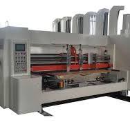 Semi-Auto 4 Color Flexo Printing Slotting Die Cutting Machine