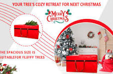 Amazon.com: Christmas Tree Bag 4FT/5FT Small Christmas Tree ...