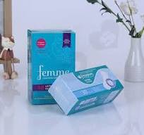 Cardboard Packing Box For 30 piece / 48 piece Sanitary Napkins